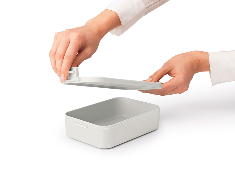 Brabantia make & take lunch box medium - light grey, , medium image number null