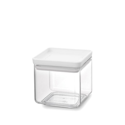 Brabantia tasty τετραγωνο κουτι αποθηκευσης 700ml - ανοιχτο γκρι, , medium