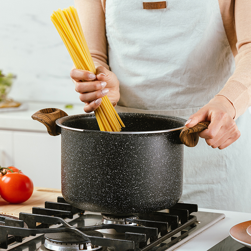 Nava nature non stick  stone casserole with straining lid 22cm-null
