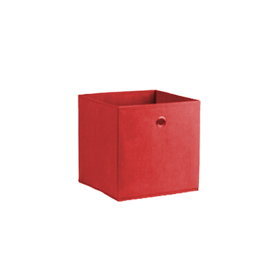 Cubbox storage box 30x30x30cm red, Red, medium