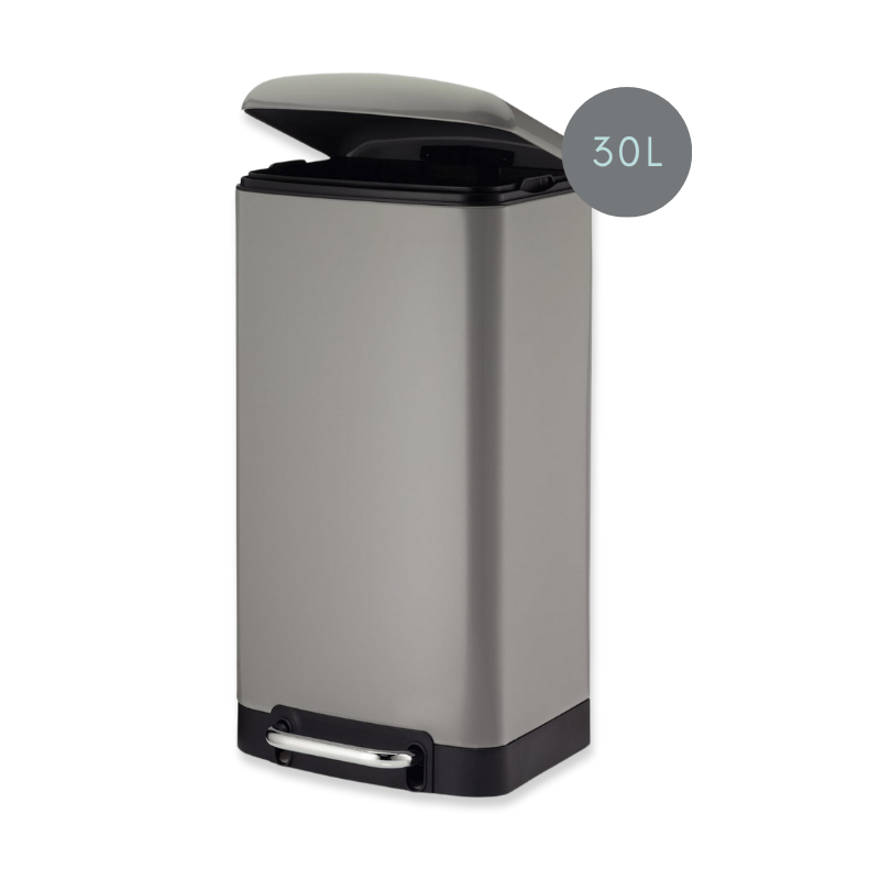 Ankor athina kitchen pedal bin 30L - grey image number null