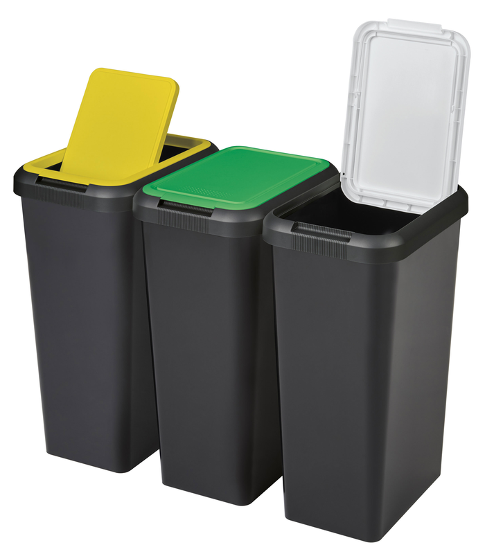 Product image: Tontarelli recycle bin 45l 1pc - assorted colors, , medium-null