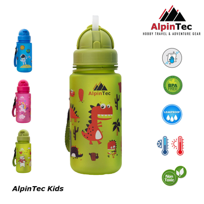 Alpin tec kids bottle dinosaur 400ml, , medium