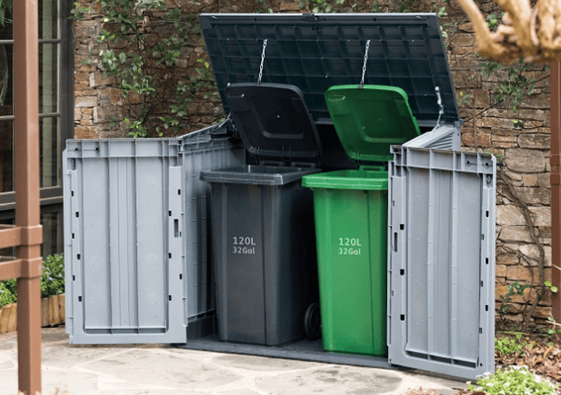 7290112634306/350019keter store it out prime garden plastic storage grey /blackKeter Store It Out Prime 880L Garden Plastic Storage Box &bull; Ideal for storing outdoor and garden equipment &bull; Made from durable, weather-resistant, low maintenance plastic &bull; Volume: 880L, , medium-null