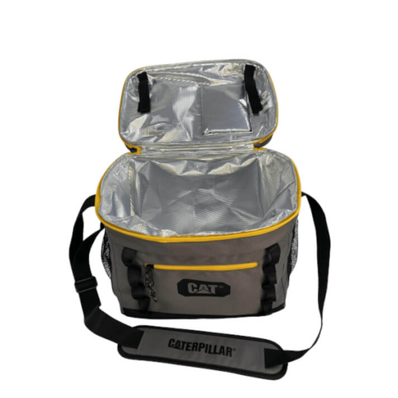 Cat cooler bag gp-63484a 24 can cooler with cup holder  and quick hatch includes bottle opener, , medium image number null