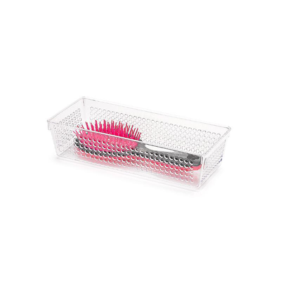 Plasticforte plastic organiser no2 26x11x6cm - transparent, , medium