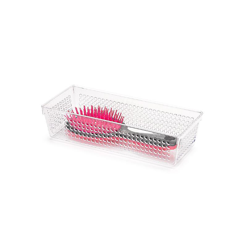 Plasticforte plastic organiser no2 26x11x6cm - transparent, , medium-null