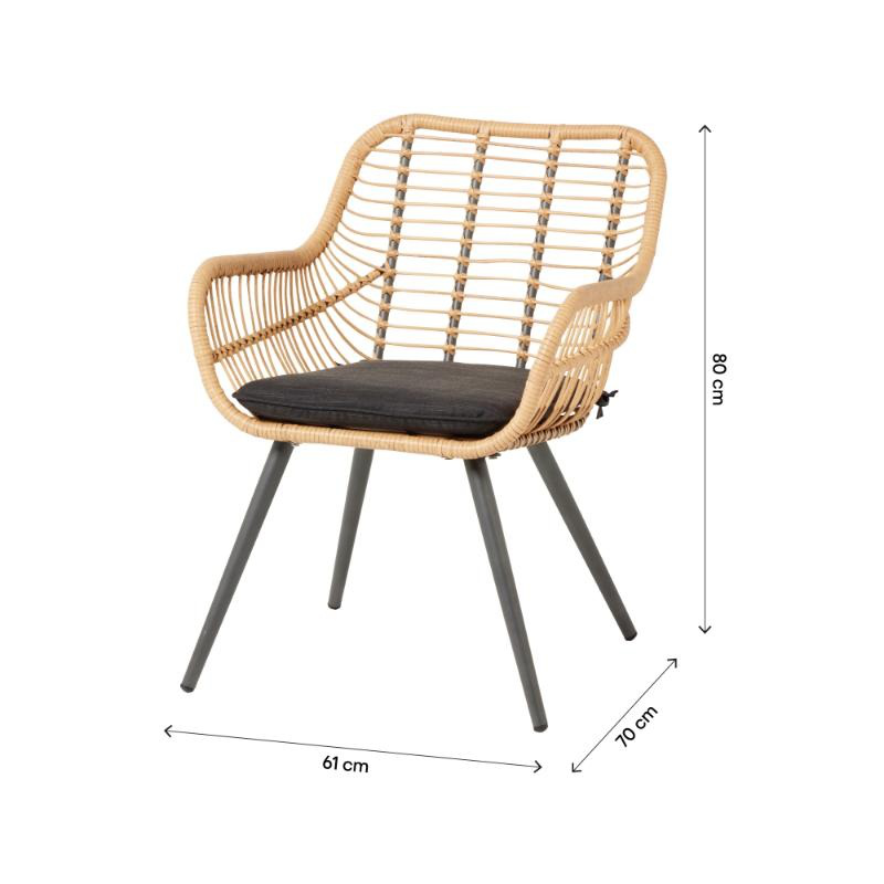 Goodhome apolima arm chair, , medium image number null