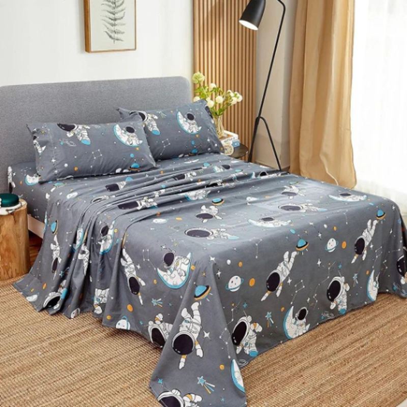 Product image: Kids planet astronaut summer sheet set 3pcs #04-597-null