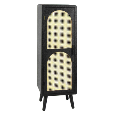 Black wooden cabinet