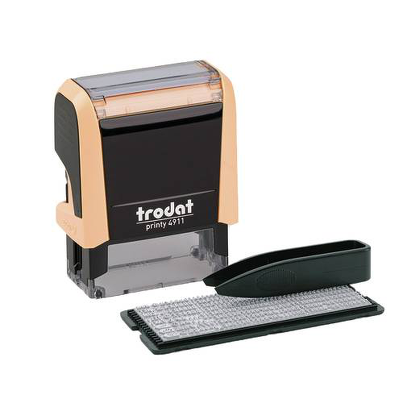 Trodat printy typom 4.0/sb paste cre+kis schw 4911 / stamp, , medium-null