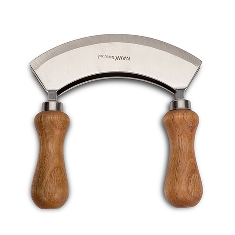 Nava terrestrial stainless steel double blade slicer 12.5cm image number null