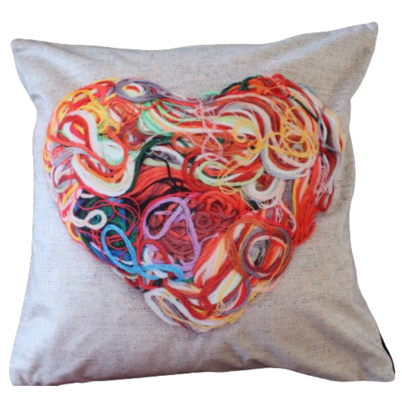 Cushion with digital design 45x45cm, , medium-null