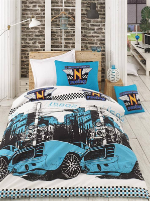 Children car single duvet cover set duvet cover bed sheet | pillow case 2, , medium