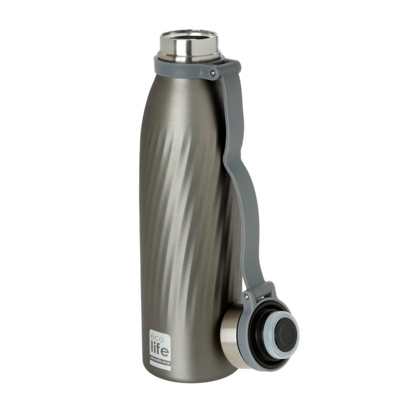 Ecolife thermos bottle cool grey 500ml, , medium image number null