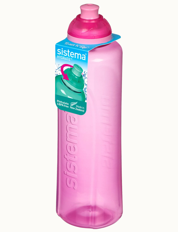 Sistema hydrate swift twist n sip bottle 480ml sis725-null