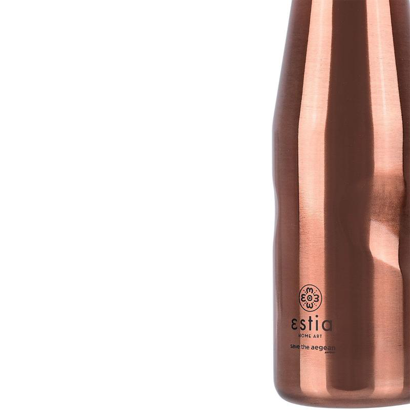 Estia 01-7836	travel mug rose gold save the aegean 500ml, , medium-null