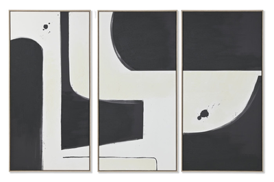 Abstract painting set of 3, , medium