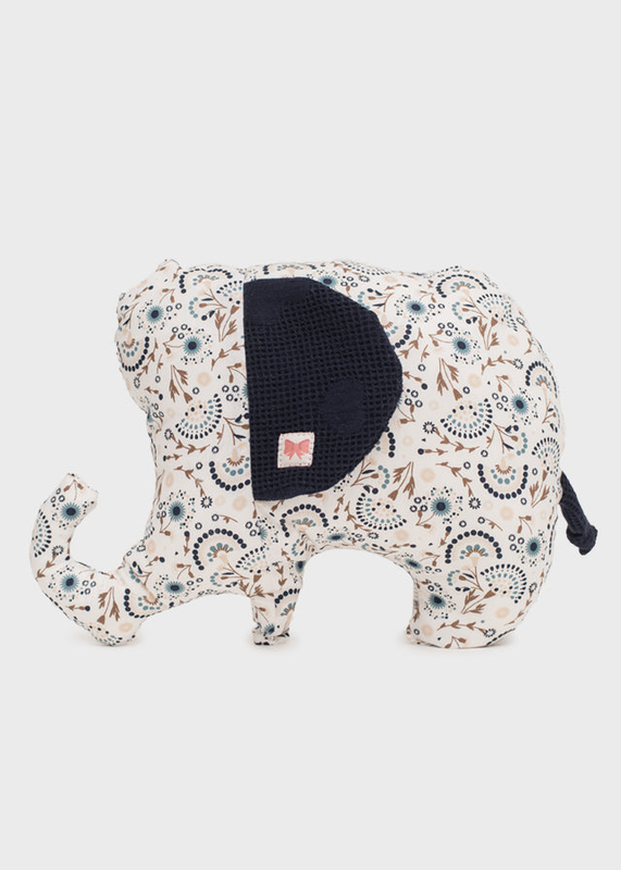 Product image: Pillow ''elephant floral fans'', , medium-null