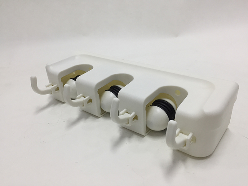 Mop holder with  3holder and 4 hooks, , medium-null