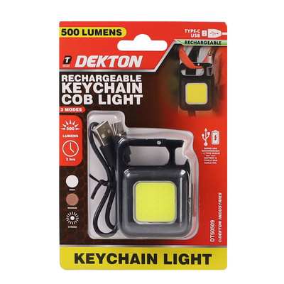 Dekton keychain cob light