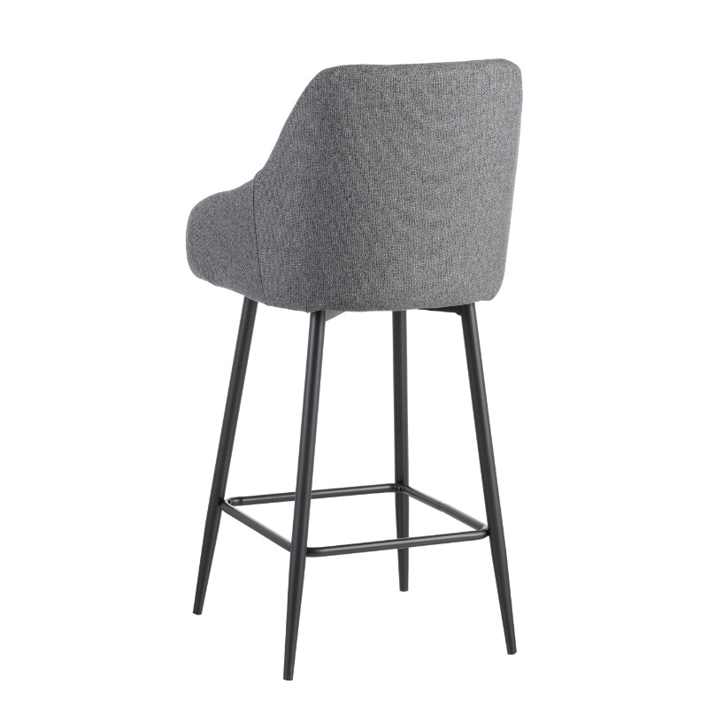 Myria bar stool - grey, , medium-null