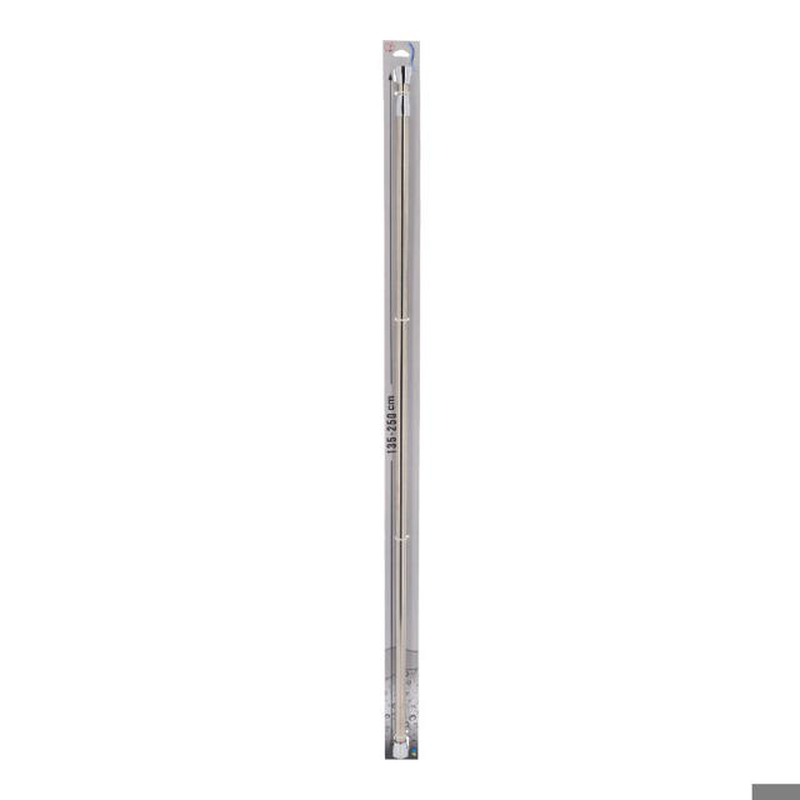 Tendance shower curtain rod 135-250cm stainless steel - gr&epsilon;y, , medium-null