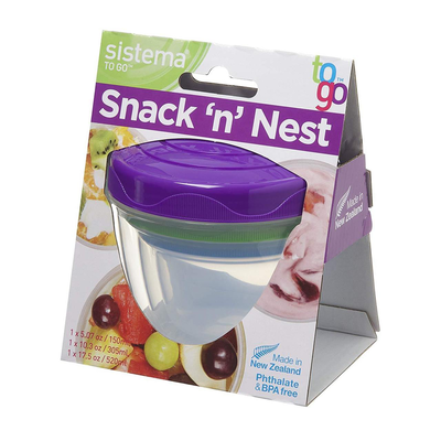 Sistema to go stack n nest 3pcs, , medium
