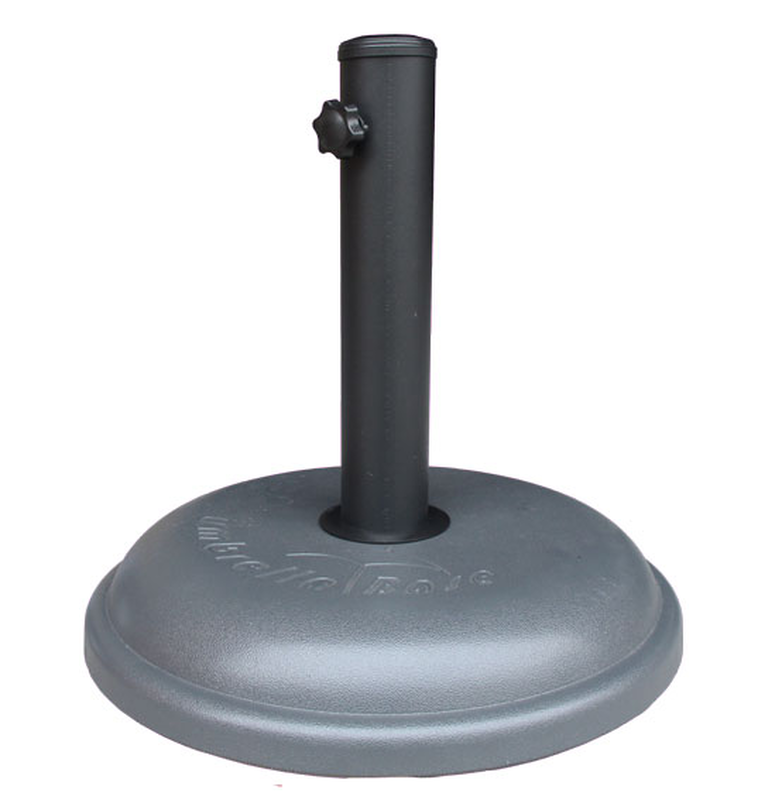 Round umbrella base grey 16kg, , medium-null