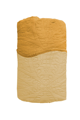 Easy home kouverli primavera double side 160x220cm mustard, , medium
