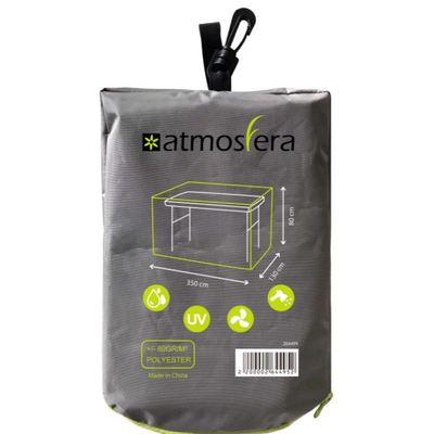 Ορθογωνιο καλυμμα τραπεζιου xl 350x130xh80cm - γκρι, , medium