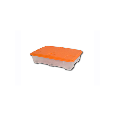 Artplast plastic storage box 79.5 x 59 x 18cm transparent