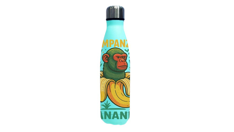 Bananini chimpanzini stainlesteel bottle, , medium-null