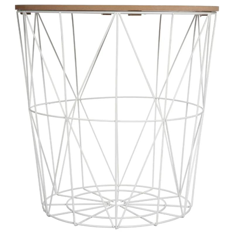 Kumi side table - white, , medium-null