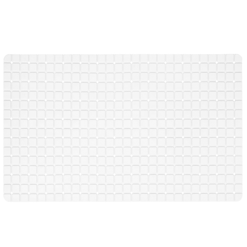Bisk veldi anti-slip bath mat 70x40cm white-null