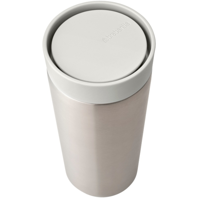 Product image: Brabantia ισοθερμικη κουπα μεσαια 360ml - απαλο γκρι, , medium-null