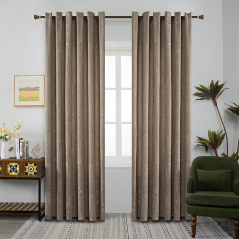 Curtain ready with hook-140x270cm #ad9026-1-null