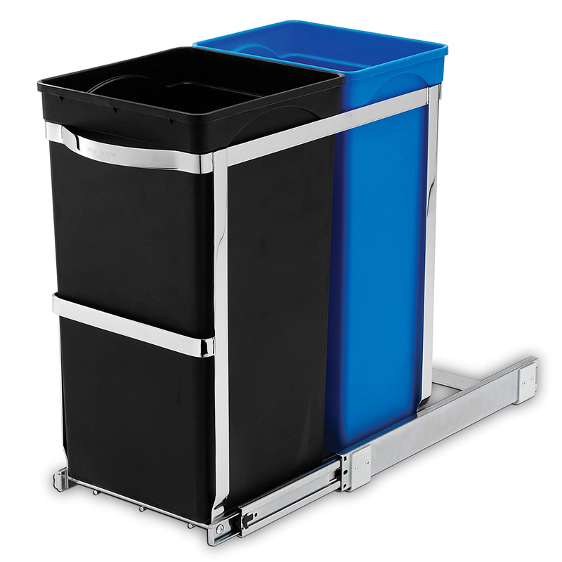 Product image: Simplehuman cw1016 ανακυκλωτης βαρεας κατασκευης ατσαλινο πλαισιο 35l, , medium-null