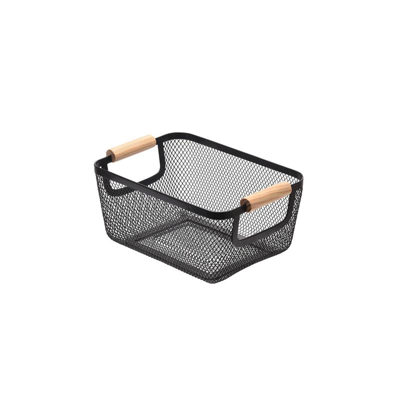 Estia storage basket 27x17x11cm - black, , medium-null