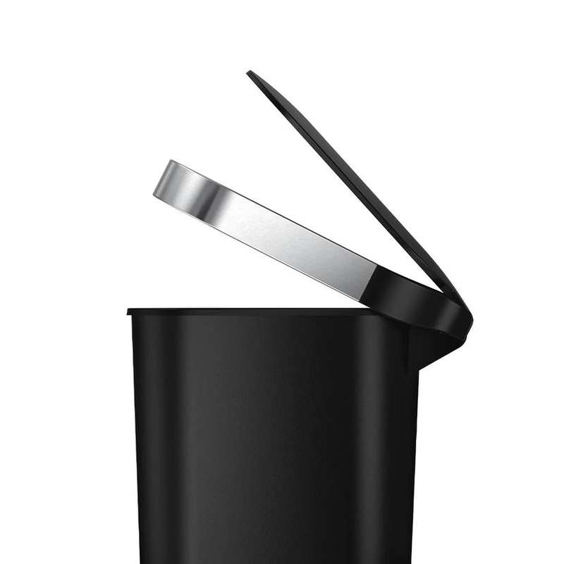 Simplehuman plastic bin 40l black-null
