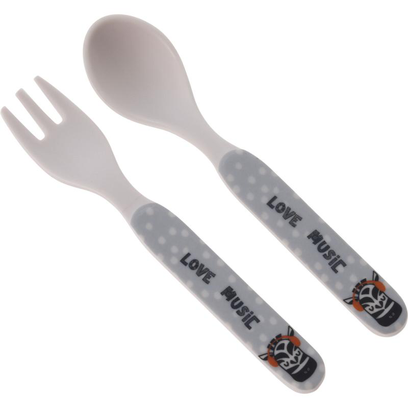 Melamine cutlery set 13.5cm - assorted designs, , medium-null
