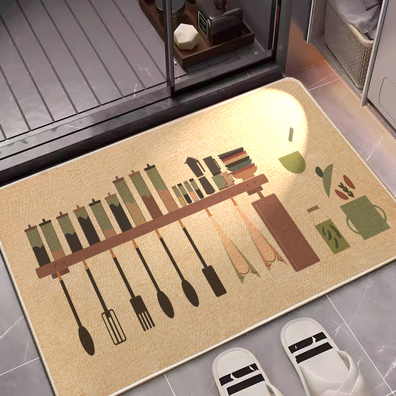 Product image: Kitchen mat with non-slip floor and rubber back #kmr2510-null