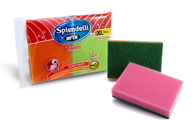 Synth sponge scourer, , medium