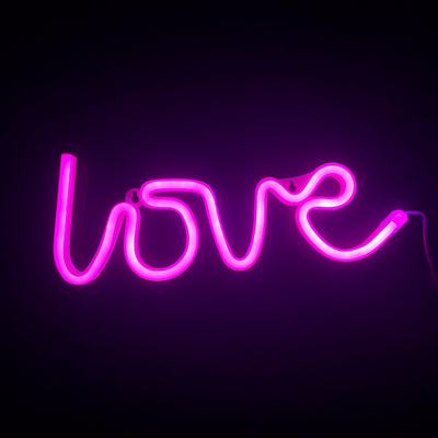 Led διακοσμητικό φωτιστικό – love, , medium