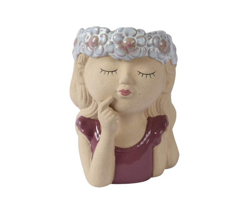 Product image: Planter girl shiny, , medium-null