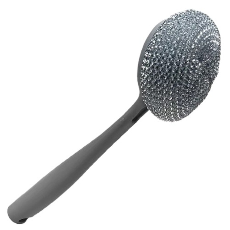 Apex dish brush with stainless steel, , medium-null