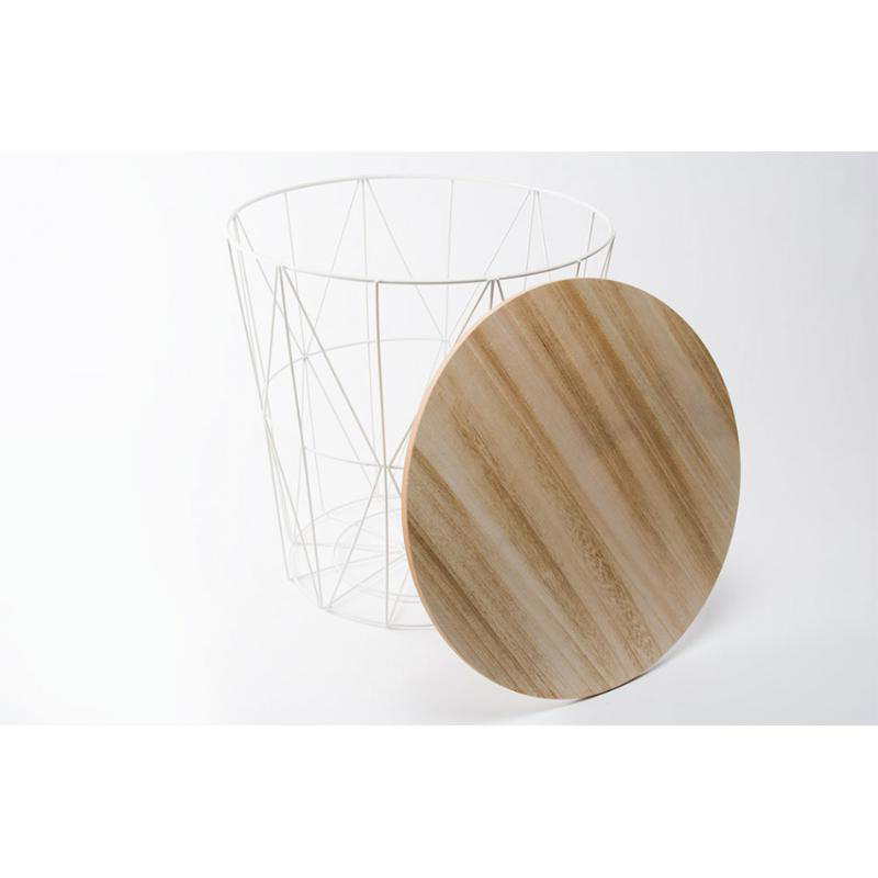 Kumi side table - white, , medium-null