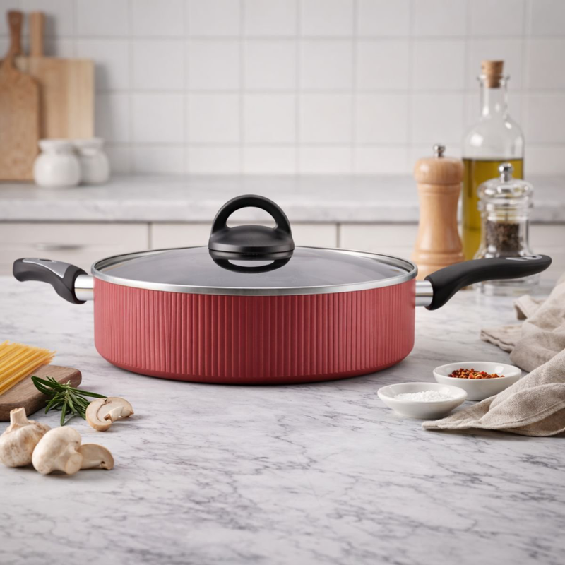 Crown &alpha;&nu;&tau;&iota;&kappa;&omicron;&lambda;&lambda;&eta;&tau;&iota;&kappa;ό &tau;&eta;&gamma;ά&nu;&iota; &sigma;&omega;&tau;έ&zeta;&alpha; 28cm &mu;&epsilon; &gamma;&upsilon;ά&lambda;&iota;&nu;&omicron; &pi;ώ&mu;&alpha; &delta;&iota;&pi;&lambda;έ&sigmaf; &lambda;&alpha;&beta;έ&sigmaf; &kappa;ό&kappa;&kappa;&iota;&nu;&omicron;, , medium-null