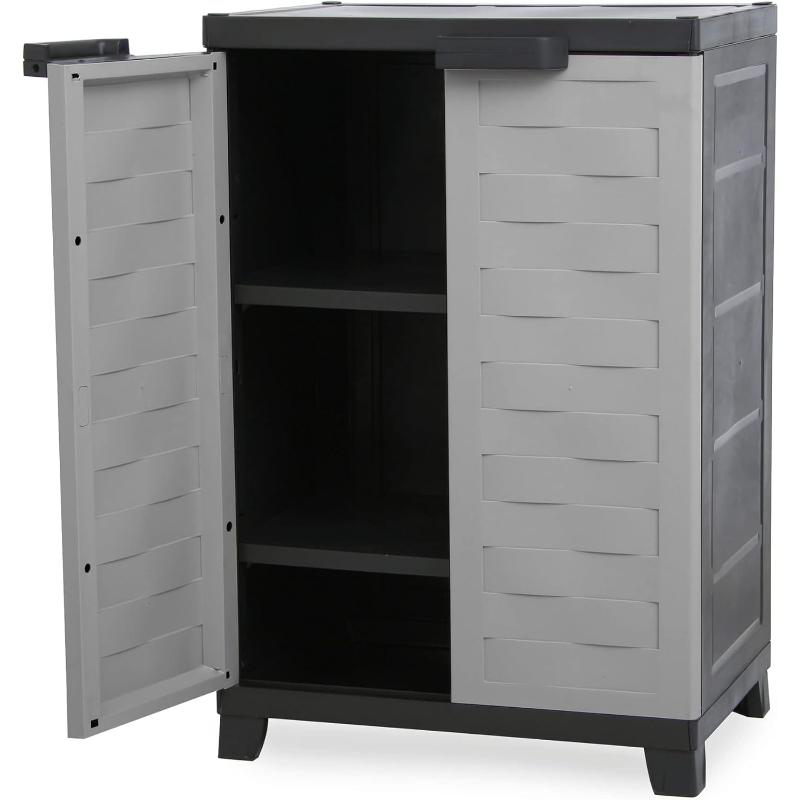 Product image: Ram low cabinet premium 2 shelves 65x45x97cm, , medium-null