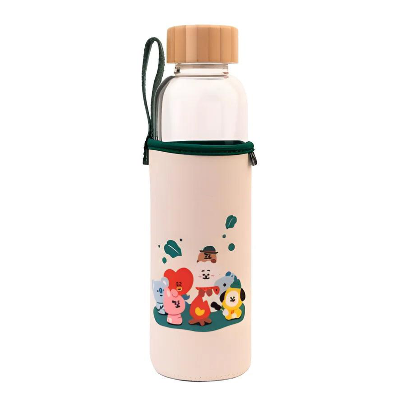 Product image: Bt21 glass bottle, , medium-null